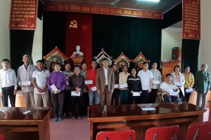 Nghệ An: Trao 20 suất quà nghĩa tình từ bạn đọc Báo Thương hiệu & Công luận