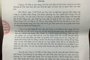 Hưng Yên: Tiểu thương mong mỏi kết luận nguyên nhân vụ cháy chợ Gạo
