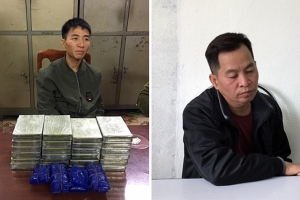 Triệt xóa đường dây ma túy lớn, thu giữ 24 bánh heroin và 6.000 viên ma túy tổng hợp