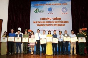 Tuyên dương thầy thuốc trẻ Thủ đô tiêu biểu 2019