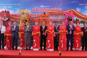 Đắk Lắk: Khánh thành Nhà máy điện mặt trời gần 2.300 tỷ đồng