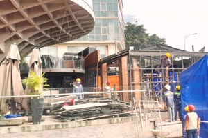 Đà Nẵng: Thực hiện cưỡng chế nhà hàng El Gaucho xây trái phép trên đường Bạch Đằng