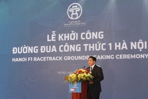 Hà Nội khởi công đường đua công thức 1