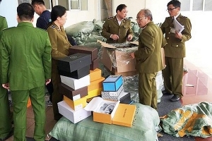 Hà Nội: Kiểm tra và thu giữ hơn 12 tấn hàng vi phạm sở hữu trí tuệ