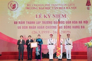 Trường Đại học Văn hóa Hà Nội: Kỷ niệm 60 năm ngày thành lập