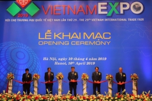 Hội chợ Vietnam Expo 2019 chính thức được khai mạc tại Hà Nội