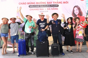 Đà Nẵng: Chào đón chuyến bay AirAsia đầu tiên từ Chiang Mai