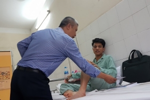Vụ Xe Mercedes gây tai nạn ở gầm cầu Mai Dịch: Nạn nhân đã qua cơn nguy kịch