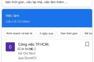 Google thêm tính năng tìm kiếm việc làm cho người dùng Việt Nam