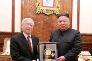 Chủ tịch Kim Jong-un gửi lời cảm ơn Tổng bí thư, Chủ tịch nước Nguyễn Phú Trọng