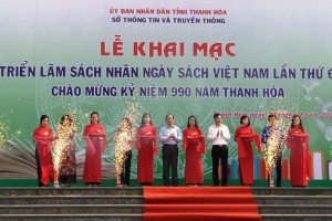 Thanh Hóa: Tổ chức Triển lãm trưng bày và giới thiệu sách tại quảng trường Lam Sơn