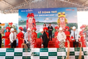 Quảng Nam: Khởi công nhà máy Groz – Beckert Việt Nam II hơn 205 tỷ đồng