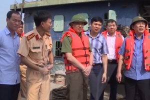 Phú Thọ: Thanh tra toàn diện việc khai thác cát, sỏi lòng sông Lô của các doanh nghiệp