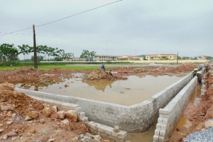 Huyện Hoằng Hóa (Thanh Hóa): Một bé trai đuối nước tại hố nước của công trình đang thi công