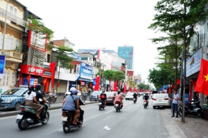 Hà Nội trang hoàng cờ hoa mừng các ngày Lễ lịch sử của đất nước năm 2019