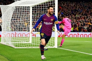 Messi tỏa sáng, Barcelona vùi dập Liverpool ở Nou Camp