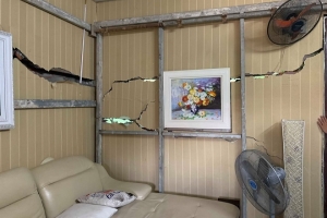 Hơn 26 hộ dân bị lún nứt gần dự án 158 Nguyễn Sơn: Chưa tìm được tiếng nói đồng thuận