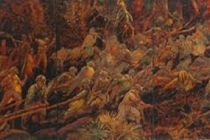Triển lãm tranh ‘Điện Biên năm ấy’: Tái hiện ký ức hào hùng của dân tộc