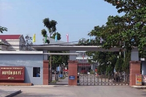 Cảnh cáo, khiển trách nhiều lãnh đạo huyện Ba Vì