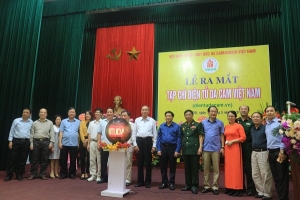 Hội nạn nhân chất độc da cam/ dioxin: Ra mắt Tạp chí Điện tử Da cam Việt Nam