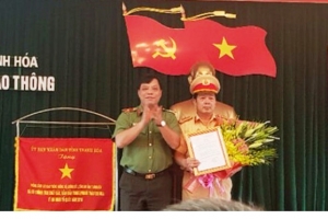 Phòng CSGT Công an tỉnh Thanh Hóa có tân Trưởng phòng