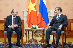 Thủ tướng Việt Nam và Nga khẳng định năng lượng là trụ cột hợp tác quan trọng