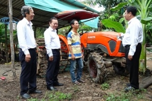 Nguồn vốn Agribank góp phần thúc đẩy cơ giới hoá nông nghiệp