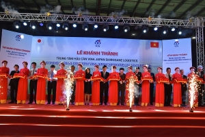Bà Rịa-Vũng Tàu: Khánh thành Trung tâm Hậu cần Vina Japan Shirogane Logistic