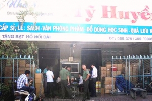 Bình Định: Tạm giữ hơn 72.000 cuốn sách giáo khoa nghi in lậu