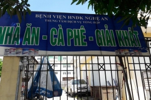 Bệnh viện Hữu nghị đa khoa Nghệ An bị xử phạt vì vi phạm VSATTP