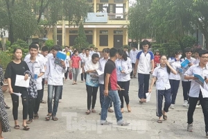 Nam Định: Công bố điểm chuẩn THPT, tuyển tiếp chỉ tiêu lớp 10 công lập
