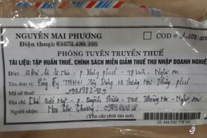 Giả danh cán bộ ngành thuế “ép” doanh nghiệp mua tài liệu với giá cắt cổ