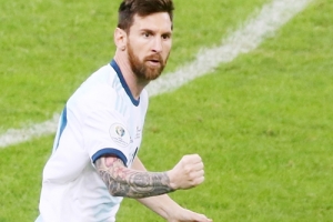 Copa America 2019: Messi ghi bàn, Argentina có trận hòa 1-1 trước Paraguay