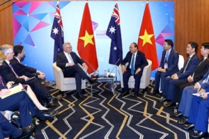 Thủ tướng gặp các nhà lãnh đạo Nga, Hàn Quốc, Đức, Australia, một số tổ chức quốc tế
