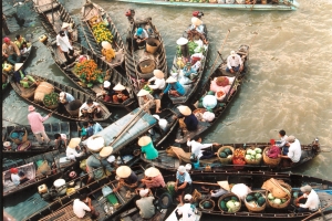 Trải nghiệm văn hóa chợ nổi Cái Răng khi ghé thăm Cần Thơ