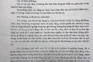 Đắk Nông: Khởi tố nguyên chủ tịch xã làm giả bằng THPT