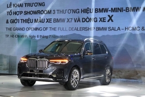 THACO khai trương tổ hợp showroom 3 thương hiệu BMW