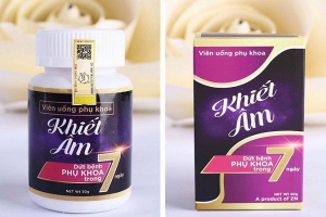 Thực phẩm bảo vệ sức khỏe Viên uống phụ khoa Khiết Âm được quảng cáo như “thần dược”?