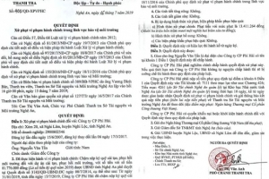 Nghệ An: Vi phạm khai thác khoáng sản, nhiều doanh nghiệp bị xử phạt