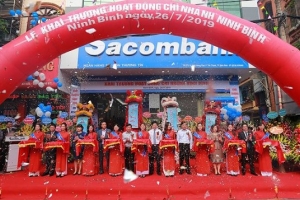 Sacombank chính thức khai trương Chi nhánh Ninh Bình