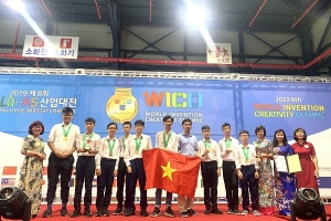 Việt Nam giành huy chương vàng WICO 2019 tại Hàn Quốc