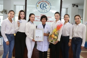 “Bà trùm Hoa hậu” Phạm Kim Dung cùng Đỗ Mỹ Linh hiến tạng cứu người
