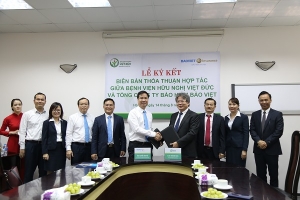 Bảo hiểm Bảo Việt & Bệnh viện Hữu nghị Việt Đức ký kết thỏa thuận hợp tác bảo lãnh viện phí