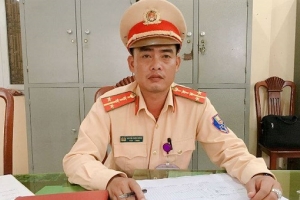 Hải Dương: Đại tá quân đội gửi thư cám ơn CSGT huyện Gia Lộc