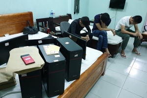 Quảng Ninh: Bắt giữ 28 người Trung Quốc điều hành sàn chứng khoán giả