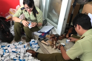 TP. HCM: Phát hiện lô hàng tân dược nhập lậu hơn 2 tỷ đồng
