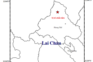 Xảy ra động đất ở Lai Châu
