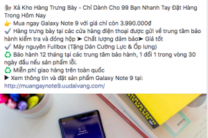 Xuất hiện nhiều fanpage mạo danh Lazada, Shopee lừa bán điện thoại giả
