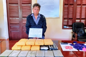 Lực lượng Biên phòng Thanh Hóa bắt giữ đối tượng vận chuyển số lượng lớn ma túy