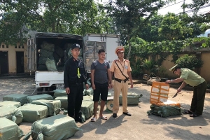 Lạng Sơn: Thu giữ hơn 2 tấn nầm lợn nhập lậu từ Trung Quốc